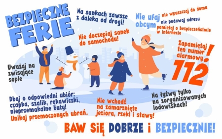 Bezpieczne ferie zimowe