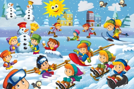  Konkurs plastyczny „BEZPIECZNE ZABAWY ZIMOWE NA ŚNIEGU I LODZIE WIDZIANE OCZAMI DZIECKA”