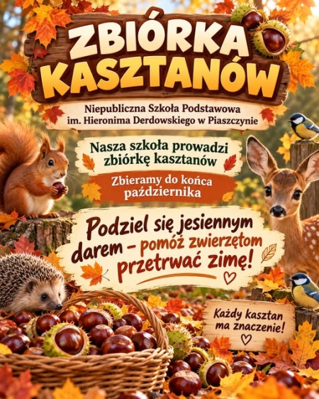 Zbiórka kasztanów